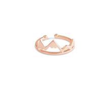 All Adventure Mountain Ring - Rose Gold